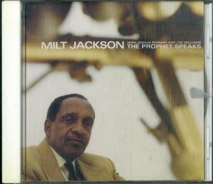 D00155762/CD/MILT JACKSON「THE PROPHET SPEAKS」