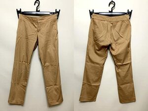 USED □ グッチ □ レディース コットン パンツ スラックス ストレート キャメル 38