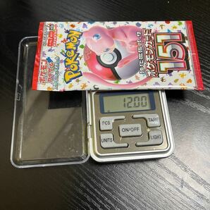 1円スタート ポケモンカード151 高重量 1パックの画像2