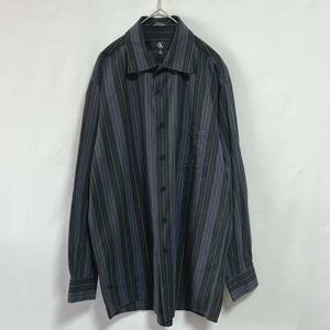 CK Calvin Klein Calvin Klein long sleeve shirt stripe shirt size M