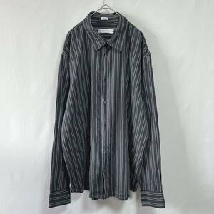 Calvin Klein Calvin Klein long sleeve shirt stripe shirt size XL