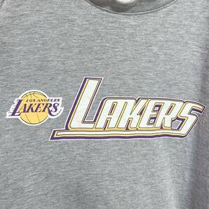 NBA ロサンゼルス・レイカーズ ロングスリーブTシャツ 長袖Tシャツ ロゴプリント サイズXLの画像3