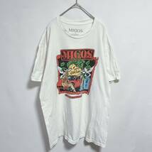 ミーゴス（Migos）　半袖Tシャツ　グッドデザインプリント　ミュージックTシャツ　サイズＬ_画像1