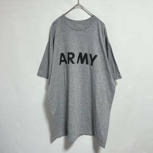 U.S.M.A ミリタリー　半袖Tシャツ　ロゴプリント　バックプリント　陸軍士官学校トレーニングウェア 軍モノ　サイズＬ　ゆったり