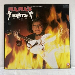 LPレコード MAMA'S BOYS ママズ・ボーイズ 戦慄の王子 1984年アルバム 米盤 80年代HM