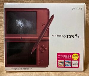  ニンテンドーDSi LL本体/ワインレッド/完品/ほぼ未使用品【宅急便送料無料☆】値引き不可