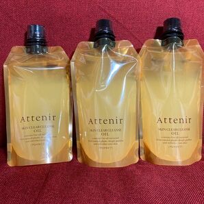 Attenir（アテニア） スキンクリア クレンズ オイル アロマタイプ エコパック 350ml 3個セット