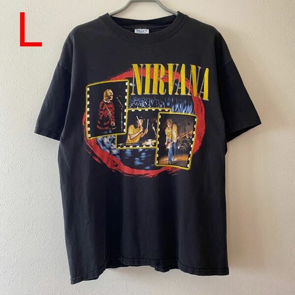 古着 Travis Scott 着用 90s Nirvana From The Muddy Banks Of The Wishkah Tee ニルバーナ Tシャツ トラビススコット カートコバーン Band