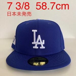 新品 New Era ツバ裏ブラック LA Dodgers Royal Authentic Cap Shohei Ohtani 7 3/8 58.7 ニューエラ キャップ ドジャース ブルー 大谷翔平