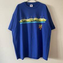 90s Toy Story 2 Aliens You Have Been Chosen Tee XL Blue トイストーリー エイリアン Tシャツ band rap Movie ラップT バンドT ムービーT_画像4