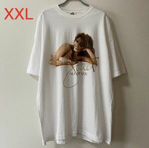 古着 Y2K Janet Jackson All For You World Tour Tee XXL White ジャネット ジャクソン オールフォーユー Tシャツ band rap ラップT raptee