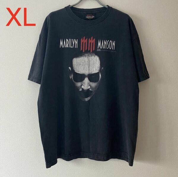 ジャスティンビーバー 着用 Marilyn Manson Rabble Bubble Bitch Tee Band Rap マリリンマンソン Tシャツ Justin Bieber ロックT バンドT