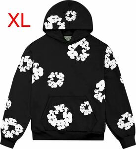 新品 正規 Denim Tears The Cotton Wreath Sweatshirt XL Black デニムティアーズ パーカー フーディー Hoodie Pullover プルオーバー