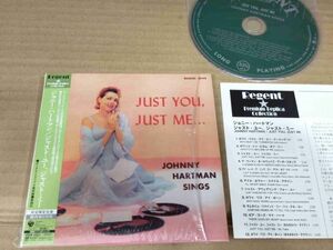 JOHNNY HARTMAN Just You, Just Me+4 COCB-53522 国内盤 紙ジャケCD 帯付 62573