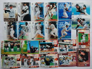 野球カード　ＢＢＭ’０５ 2nd ロッテ レギュラー全２２枚