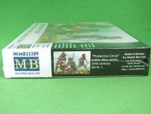 L62◆インディアン戦争・防御円陣・米先住民兵士4体《18世紀 No.1》1/35★マスターボックス_画像3