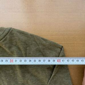 mexico製 patagonia 半袖Tシャツ 染み込みプリント モスグリーン パタゴニア Msizeの画像6