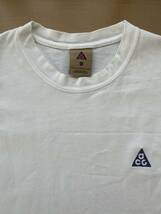 ACG NIKE 半袖Tシャツ XL size 刺繍ロゴ all conditions gear_画像3