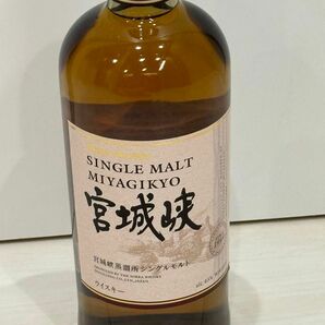 ニッカ　シングルモルト宮城峡45％700ｍｌSINGLE MALT MIYAGIKYO 未開封新品　箱無し