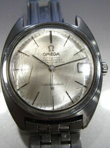 M1-751■1円スタート 中古 ジャンク品 OMEGA Constellation オメガ コンステレーション 自動巻き 腕時計 ベルト切れあり