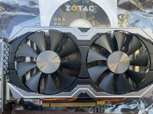 【中古】ZOTAC Geforce GTX 1060 6GB AMP Edition グラフィックスボード