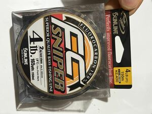 新品 サンライン FCスナイパー 4lb 150mフロロカーボン SUNLINE