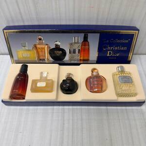 【#7073A Christian Dior "La Collection" ラ コレクション 香水 ミニセット 中身未確認 画像判断 長期保管品 中古品】