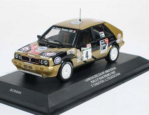 A★ixo/イクソ 1/43★ ランチア デルタ インテグラーレHF 4WD 1987 Esso ラリーサンレモ 5位入賞 ★ Lancia Delta HF 4WD ★ 難