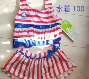 水着 100 女の子 ジュニア キッズ 子供 セパレート プール 可愛い