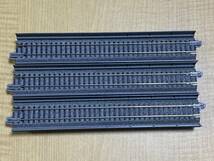 KATO ユニトラック 灰色 S186 直線 高架橋付ストレートレール 3本セット_画像1