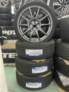 [アウトレット品] SSR GTV01 18インチホイール +[新品] トーヨー プロクセス スポーツ225/40R18 2023年製 4本セット！86,BRZ,プリウス,etc.