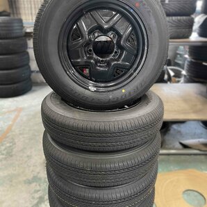 【新車外し品！】中古 ジムニー純正 16インチホイール + 中古 ブリヂストン 175/80R16 2023年製 5本セットの画像1