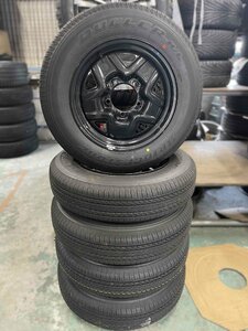 【新車外し品！】中古 ジムニー純正 16インチホイール + 中古 ブリヂストン 175/80R16 2023年製 5本セット