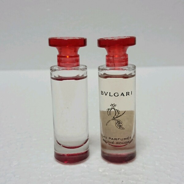 ブルガリ オ パフメ オーテルージュ オーデコロン EDC 5ml 2点セット BVLGARI EAU PARFUMEE AU THE ROUGE 送料無料