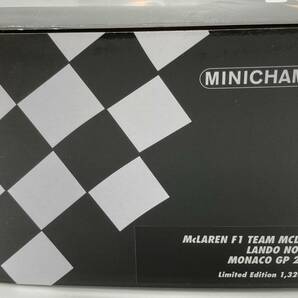 【5月末まで】Minichamps 1/18 マクラーレン メルセデス McLAREN MCL35M #4 L.ノリス 2021年モナコGP3位 ミニチャンプス PMAの画像2