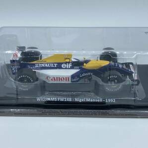 【訳あり】 Premium Collectibles 1/24 ウィリアムズ FW14B #5 N.マンセル 1992 ビッグスケール F1 コレクション デアゴスティーニの画像1