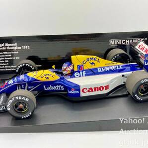 【ラス1】 Minichamps 1/18 ウィリアムズ ルノー FW14B #5 N.マンセル CAMEL加工品 ミニチャンプス WORLD CHAMPIONS COLLECTIONの画像6