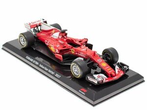 【5月末まで】 Premium Collectibles 1/24 フェラーリ SF70H #5 S.ベッテル Ferrari ビッグスケール F1 コレクション デアゴスティーニ