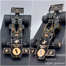 【5月末まで】 GP Replicas 1/18 ロータス 72D JPS Lotus 72D #1 E.フィッティパルディ TOPMARQUES JPSデカール加工 GP126D ブラジルGP優勝_画像6