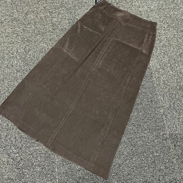 ●スカート ロングスカート 茶色　64 ボトムス