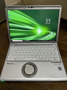 大容量 Let'snote CF-SV9 Core i5-10310U 8GB SSD 256GB(NVMe) Office2021pro 高速大容量でリカバリー領域ありです。