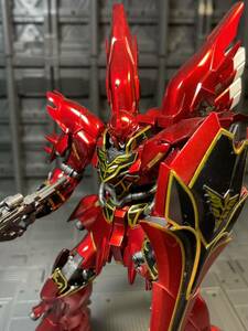 △③⑤ジャンク・送料510円～・HG・ＨＧＵＣ・シナンジュ・チタニウムフィニッシュ・ガンダム・プラモデル・ガンプラ