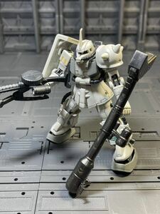 ⑤①ジャンク・送料300円～・ＭＩＡ・MS IN ACTION・シンマツナガ・ザク・ガンダム ・フィギュア・モビルスーツ・イン・アクション