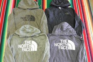 SW-NF15 ノースフェイス THE NORTH FACE ロゴ スウェットパーカー￥1～ビンテージUS古着卸セット業者まとめ売り