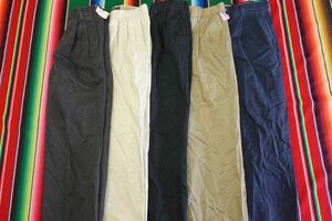 PT-BN54 ドッカーズ DOCKERS タック入りチノパン￥1～ビンテージUS古着卸セット業者まとめ売り