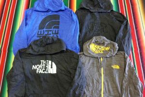 SW-NF17 ノースフェイス THE NORTH FACE ロゴ スウェットパーカー￥1～ビンテージUS古着卸セット業者まとめ売り