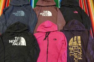 LDS-NFSW4 レディースサイズ ノースフェイス THE NORTH FACE ロゴ スウェットMIX￥1～ビンテージUS古着卸セット業者まとめ売り