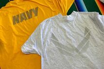 TS-ARMY13 US AIR FORCE ロゴTシャツ バックプリント￥1～US古着卸大量セット業者まとめ売り_画像4