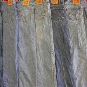 PT-LVS8 ワケあり リーバイス Levis 505 デニムパンツ Gパン￥1～ビンテージUS古着卸セット業者まとめ売りの画像1