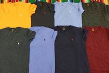 TS-RL21 ラルフ Ralph Lauren ワンポイントTシャツ 無地￥1～US古着卸大量セット業者まとめ売り_画像1